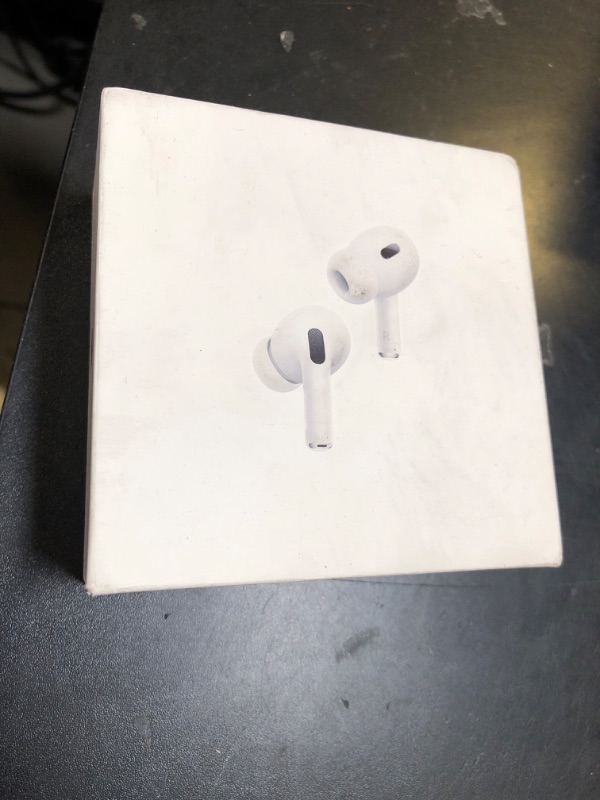 Photo 1 of Apple AirPods Pro 2 Wireless Earbuds, Bluetooth Headphones, Active Noise Cancellation, Hearing Aid Feature, Transparency, Personalized Spatial Audio, High-Fidelity Sound, H2 Chip, USB-C Charging