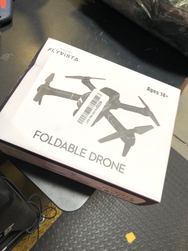 Photo 1 of FLYVISTA Cool Mini Drone with Camera for Kids Adults Beginners, 1080P FPV Camera Remote Control Drone for Kids with 3 Batteries, One-Click Take Off/Landing, Altitude Hold, Headless Mode, 360° Flips, 3-Gear Speeds , Emergency Stop, Toys Gifts for Kids