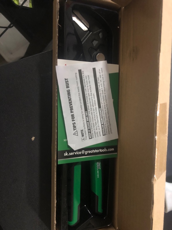 Photo 1 of 1 in straight jaw groove joint green