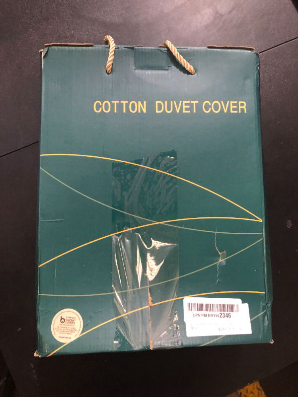 Photo 1 of Shilucheng 100% Cotton King Size Duvet Covers - 600 Thread Count, Luxury Sateen Weave Egyptian Cotton Comforter Cover with Zipper Closure & Corner Ties?Hotel Bedding Duvet Covers 3 Piece (Dark Grey)