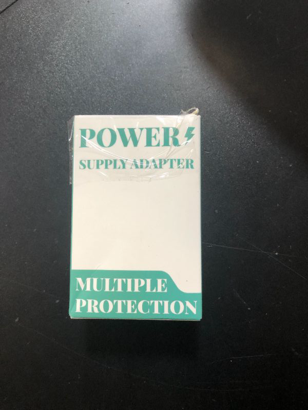 Photo 1 of 12V 2A Power Supply Adapter, AC 100-240V to DC 12 Volt 2 Amps, 5.5mm x 2.1mm & 2.5mm Plug