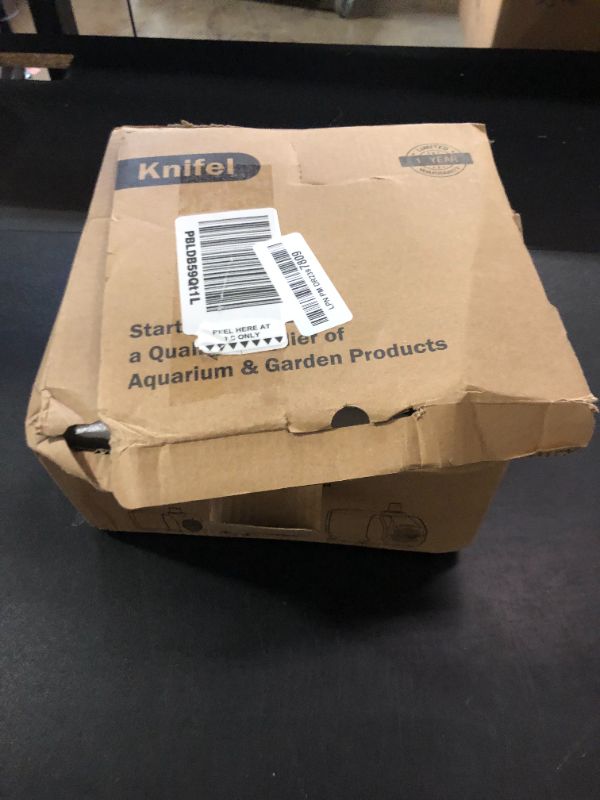 Photo 1 of Knifel Submersible Pump 1056GPH (4000L/H 85W) Ultra Quiet with Dry Burning Protection 9.8ft Power Cord for Fountains, Hydroponics, Ponds, Aquariums & More…