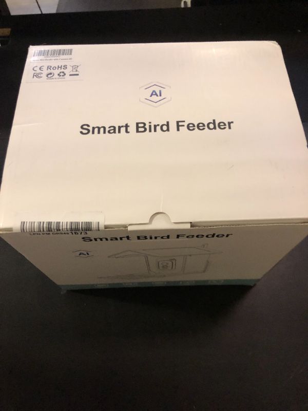 Photo 1 of Smart Bird Feeder with Camera, AI Recognition and Solar Powered, Identify 11000+ Bird Species, Auto Capture & Notify, Ideal Gift for Bir d Lovers.?Dual Panel?
