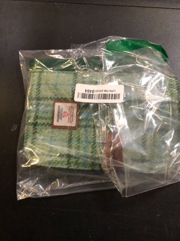 Photo 1 of Harris Tweed A6 Notebook Binder 6 Ring Planner, Wool Fabric Refillable Budget Binder,A6 Refill Paper and Planner Inserts,Journals for Writing,A6 Size ?Light Green?