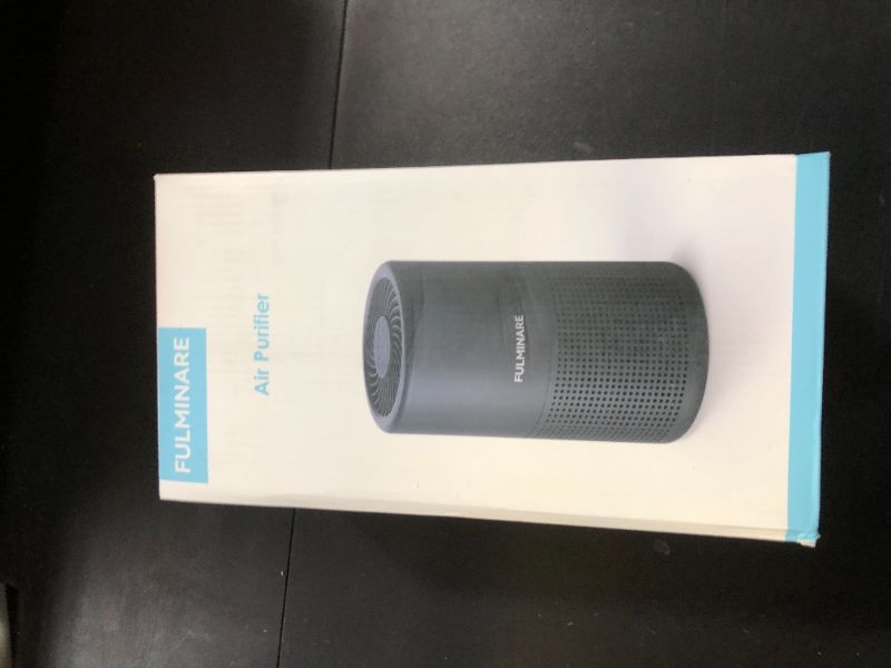 Photo 1 of Air Purifiers for Bedroom, FULMINARE H13 True HEPA Air Filter, Quiet Air Cleaner With Night Light,Portable Small Air Purifier for Home, Office, Living Room