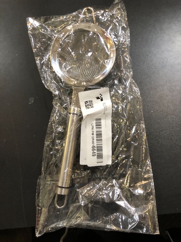 Photo 1 of SUNWUKIN 304 Stainless Steel Fine Mesh Strainers for Kitchen, Colander-Skimmer with Handle, Sieve Sifters for Food, Tea, Rice, Oil, Noodles, Fruits, Vegetable