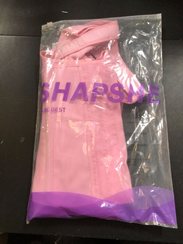 Photo 1 of SHAPSHE Waist Trainer for Women, Tummy Control Sports Girdle, Workout Body Shaper with Adjustable Shoulder Strap