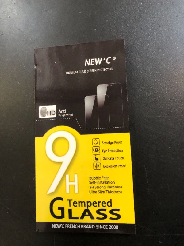 Photo 1 of NEW'C 3 Pack Privacy Screen Protector for iPhone 15 Pro, iPhone 15 (6.1"), Enhanced 28-Degree Privacy Angle, Ultra Durable 9H Hardness, Bubble-Free