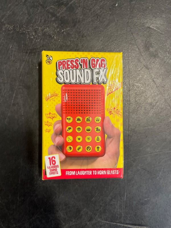 Photo 1 of Sound Effects Machine - 16 Hilarious Sounds - Boys Noise Maker Prank Gifts for Kids- 6 7 8 9 10 Year Old Boy Gifts - Fun Boys Toys for Ages 8-13 - Cool Gadgets for Teens Gift - Basket Stuffers