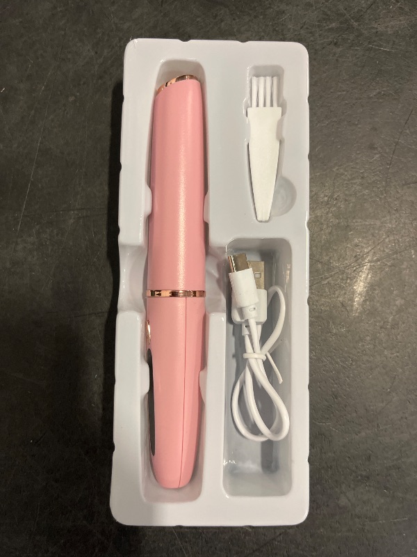Photo 1 of Heated Eyelash Curlers - 2 in 1 Clip- Type Heated lash Curler Electric Eyelash Curler LED Display 3 Temp Settings for Makeup Tools USB Rechargeable Natural Curling 24H Long Lasting-Pk