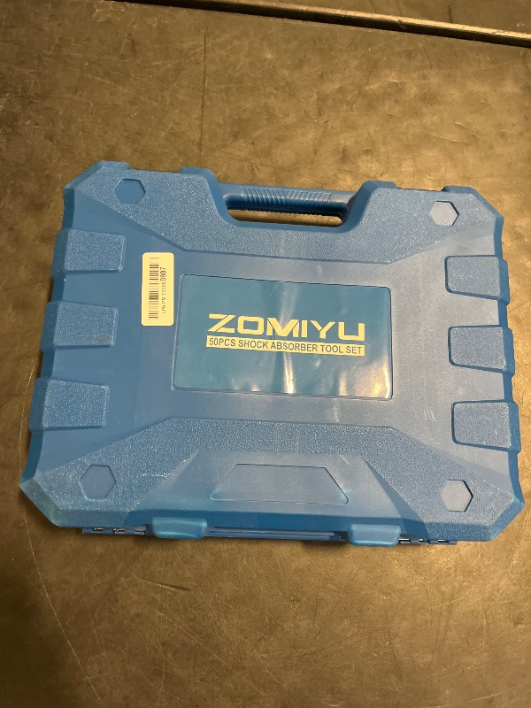 Photo 1 of ZOMIYU 50 PCS Shock Absorber Strut Nut Removal Tool Steering Hub Suspension Strut Nut Socket Set Suspension Strut Spreader Tool Set Socket Wrench Set