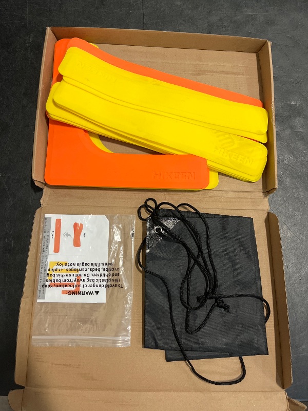 Photo 1 of Hikeen Court Lines Marker Kit Anti-Slip and Wind-Resistant Throw Down Markers 28pcs, Pickleball Net Court for Outdoor Indoor Court