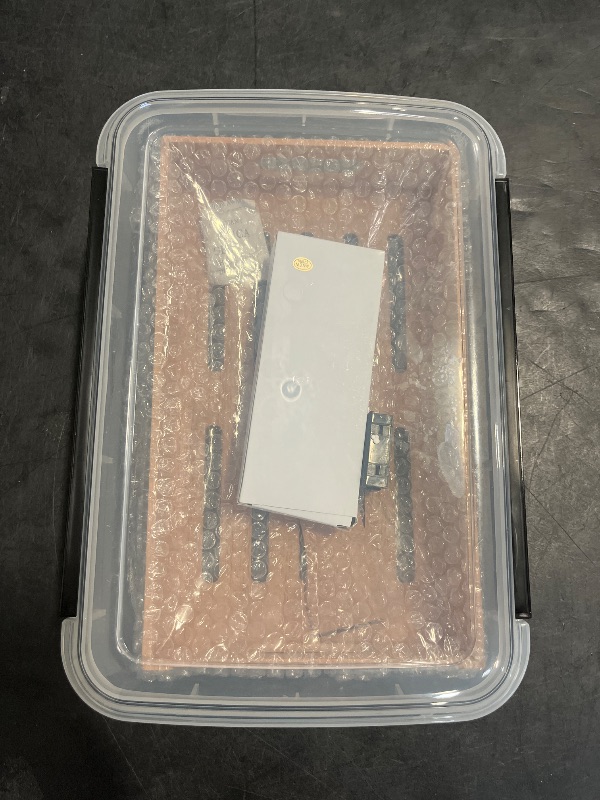 Photo 1 of Mantello Cigar Tupperdor- Plastic Humidor, Cigar Humidors, Container with 2 Spanish Cedar Trays, Includes Digital Hygrometer and Humidifier, Airtight Cigars Container