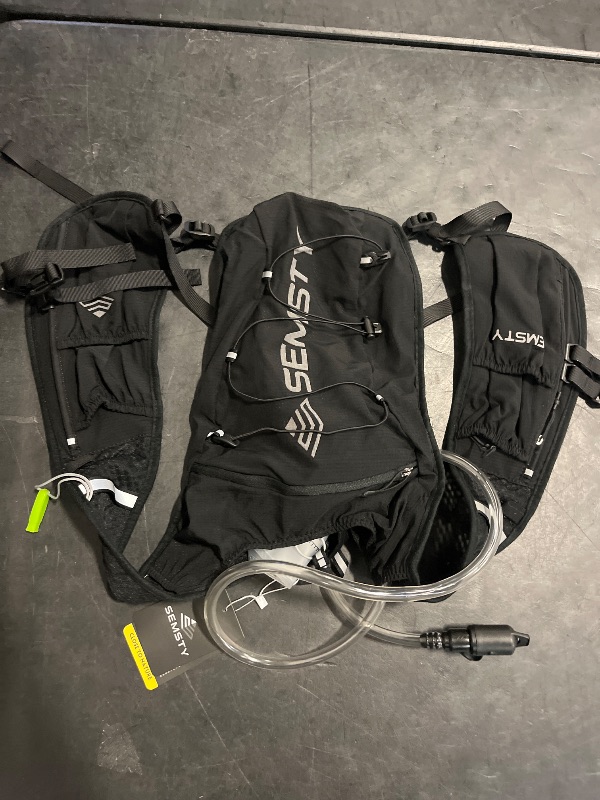 Photo 1 of Semsty Running Hydration Vest 5L,Running Vest Pack with 1.5L Water Bladder,Lightweight Water Backpack for Hiking Running Cycling