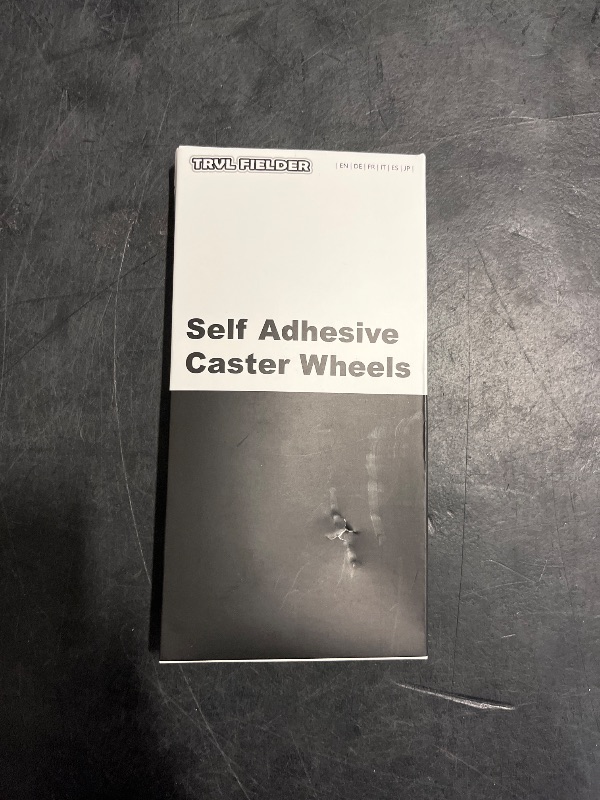 Photo 1 of Self Adhesive Caster Wheels, Appliance Rollers for Kitchen Appliances, 360° Swivel Mini Universal Wheel Roller Casters, Sticky Pulley for Trash Can, Storage Box, Small Furniture (White - 16 Pcs)