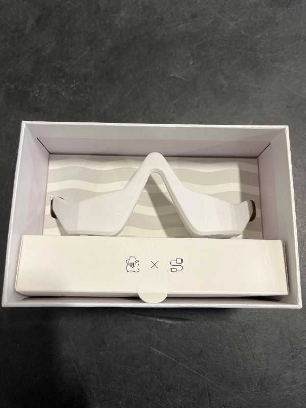 Photo 1 of Under-Eye-Red-Light-Therapy Massager Glasses, Red-Light-Therapy Glasses LED-Eye-Massager for Dark-Circles, Puffiness, and Eye-Strain-Relief