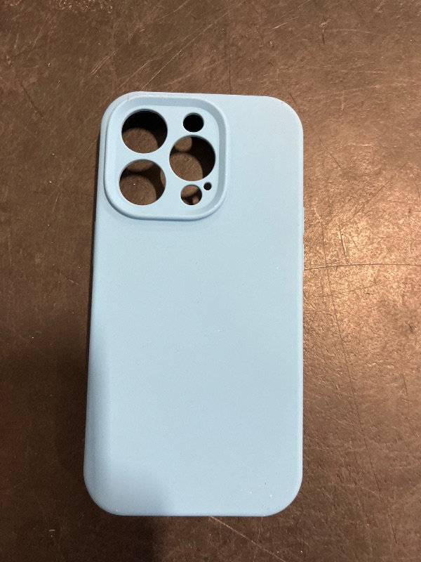 Photo 1 of Vooii Compatible with iPhone 14 Pro Case, Liquid Silicone Upgrade [Camera Protection] [Soft Anti-Scratch Microfiber Lining] Shockproof Phone Case for iPhone 14 Pro 6.1 inch - Blue