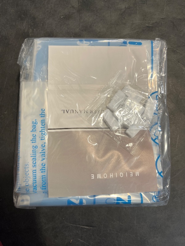 Photo 1 of Vacuum Storage Bags 10 Combo (5 Jumbo/5 Large), Space Saver Sealer Bags, Airtight Compression Bags for Clothes, Pillows, Comforters, Blankets, Bedding