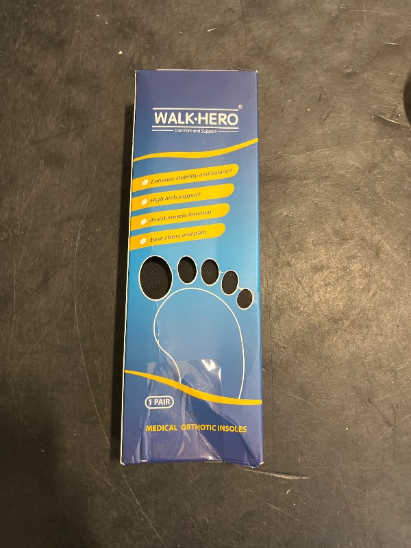 Photo 1 of (Mens 6-6 1/2 | Womens 8-8 1/2) Plantar Fasciitis Feet Insoles Arch Supports Orthotics Inserts Relieve Flat Feet, High Arch 