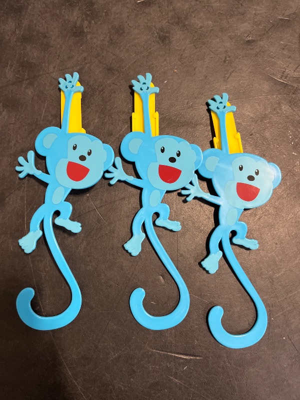 Photo 1 of 3-Pack Monkey Light Switch Extenders for Kids, Toddler Potty Training, Easy Grab Loop, Safe, Simple Installation