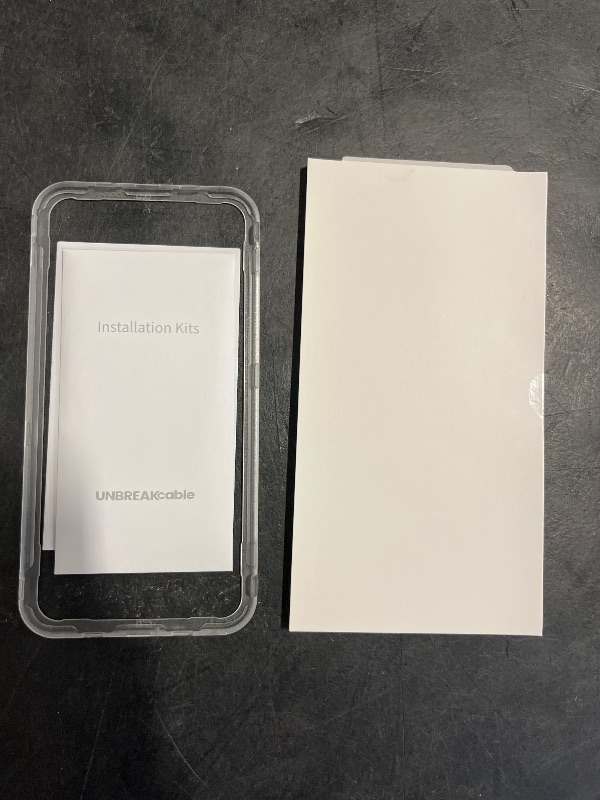 Photo 1 of UNBREAKcable Screen Protector for iPhone XS Max and iPhone 11 Pro Max 2 Pack, 2.5D Tempered Glass for iPhone XS Max/11 Pro Max Anti-scratch, Anti-fingerprint, Bubble Free & Case-friendly