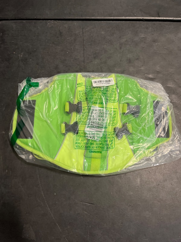 Photo 1 of Queenmore Dog Life Jacket Medium,Dog Flotation Vest for Medium Dogs,Ripstop Dog Lifesaver with Rescue Handle,Dog Swimming Vest(Green,M)