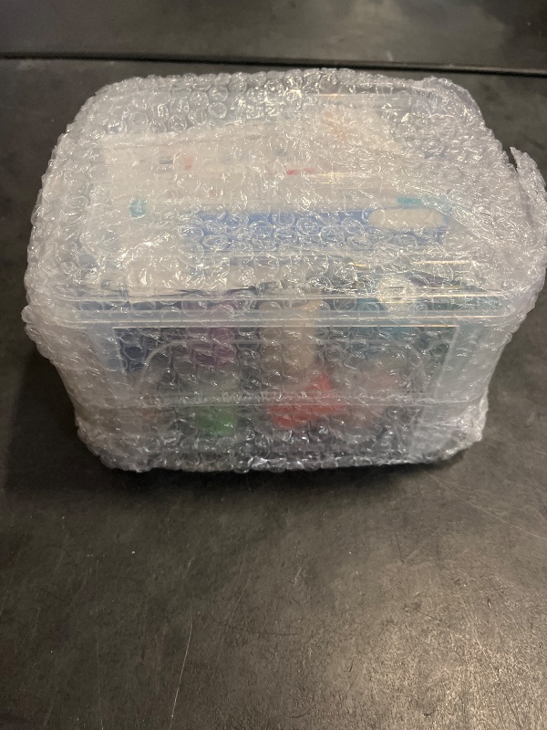 Photo 1 of New brothread 40 Brother Colors 500m Each Embroidery Machine Thread with Clear Plastic Storage Box for Embroidery Sewing Machine