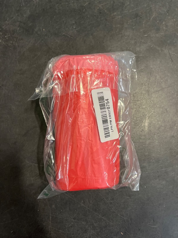 Photo 1 of 4 Gallon Trash Bags Drawstring 100 Count, JUKFITA Extra Strong Small Garbage Bags, Unscented Trash Can Liners for Bathroom Restroom Office Kitchen, Red