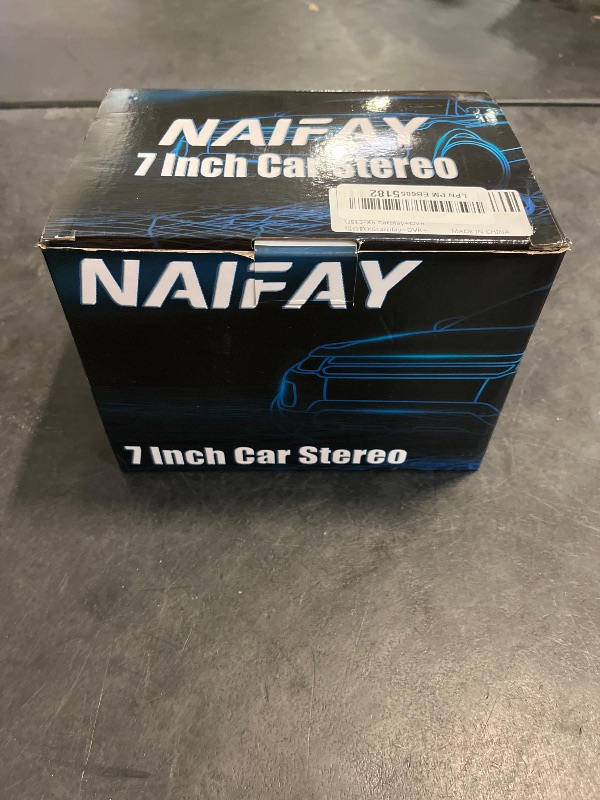 Photo 1 of Naifay Double Din Car Stereo with Dash Cam | 7INCH Touchscreen Car Radio Receivers Support with Apple Carplay & Android Auto, Bluetooth, Backup Camera, Mirror Link, Voice Control, SWC, FM/USB/TF/AUX