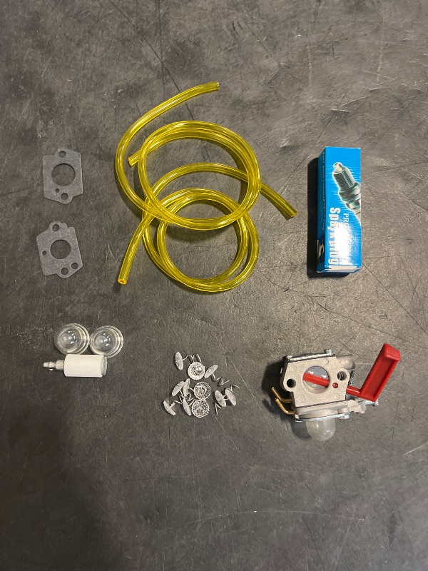 Photo 1 of UT33600A Carburetor for Homelite UT33650A UT20760 UT33650 UT33600 UT26CSEMC UT26SSEMC UT20006 UT32601A UT32605 UT32651A UT32651 26cc Trimmer Ryobi 308054077 308054088 308054043