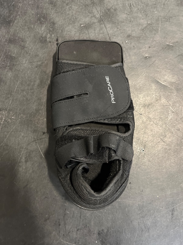 Photo 1 of DJO 79-81233 PROCARE Squared Toe Post Op Shoe, Small, Female Size 6.5-8, Male Size 5.5-7