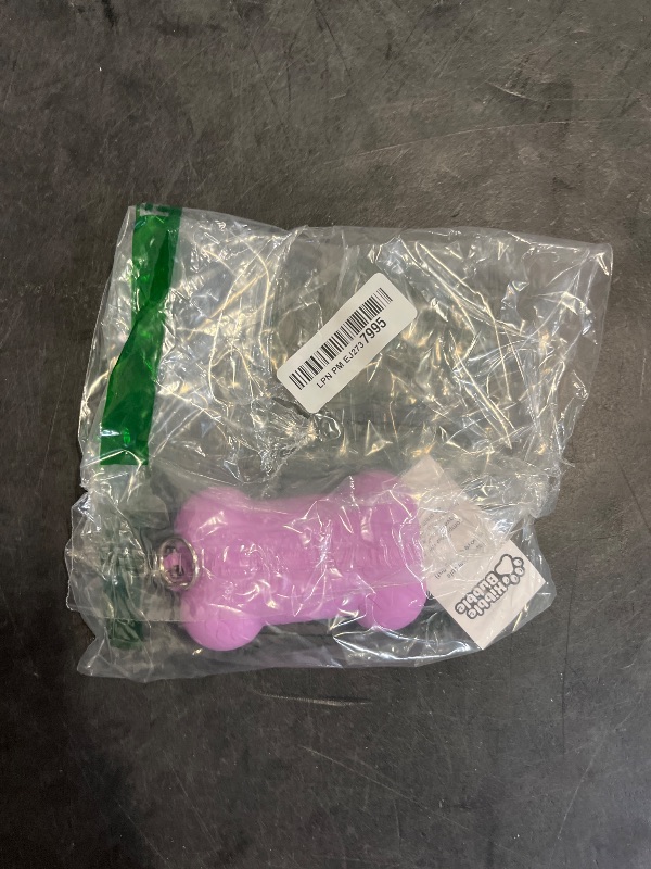 Photo 1 of Kibble Bubble Dog Treat Pouch, Purple Bone