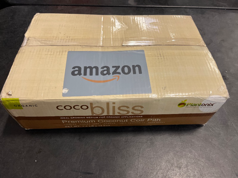 Photo 1 of Coco Coir 650gm Bricks (10-Pack) - Organic Coco Coir for Plants - OMRI-Listed Cocopeat Bricks for Garden Soil & Potting Mixes - Coconut Fiber Mixes with Potting Soil for Indoor & Outdoor Plants
