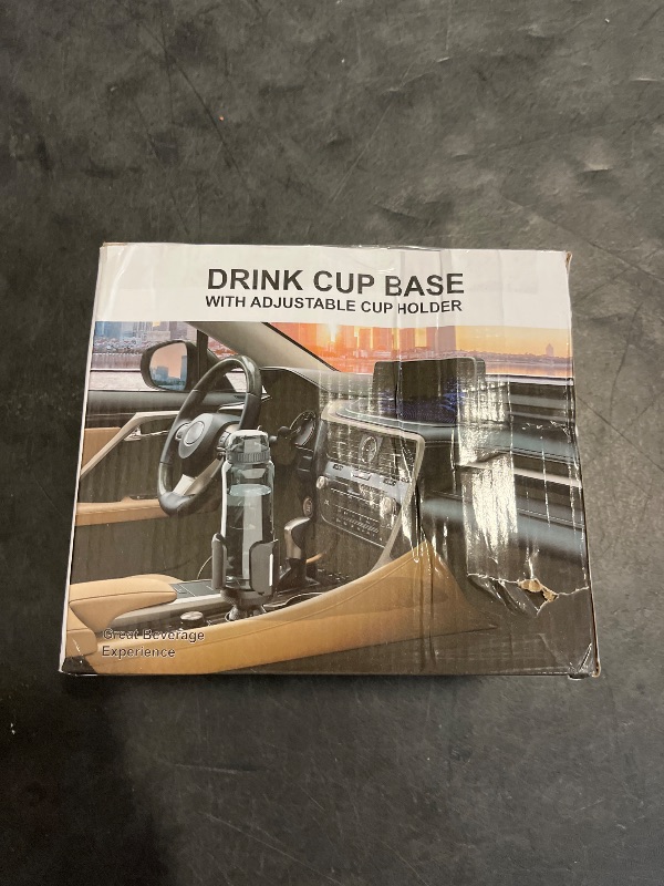 Photo 1 of 2 Pack Car Cup Holder Expander Adapter (Adjustable) This Hill All Purpose Cup Holder Expander for Car with Rubber Fits Less Than 5.51" Large Bottles & Mugs & Foods & Drinks