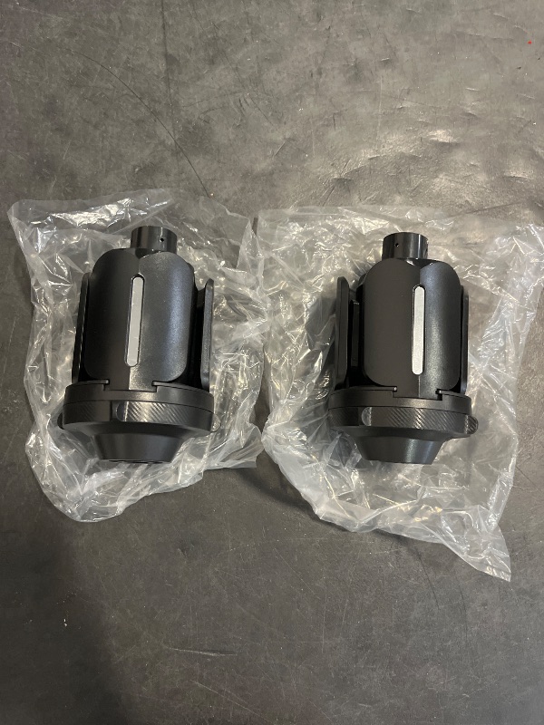 Photo 1 of 2 Pack Car Cup Holder Expander Adapter (Adjustable) This Hill All Purpose Cup Holder Expander for Car with Rubber Fits Less Than 5.51" Large Bottles & Mugs & Foods & Drinks