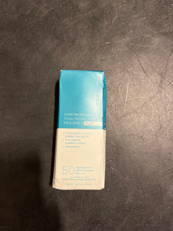 Photo 1 of Colorescience Total Protection Face Shield Flex SPF 50, Zinc Oxide Formula, Medium, 1.8 fl. oz.