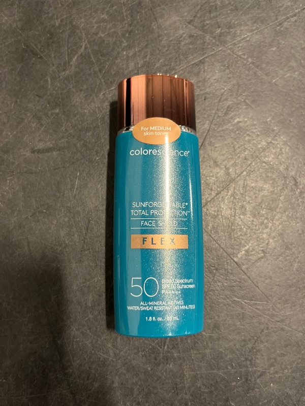 Photo 1 of Colorescience Total Protection Face Shield Flex SPF 50, Zinc Oxide Formula, Medium, 1.8 fl. oz.