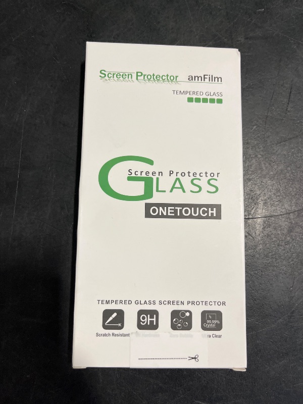 Photo 1 of amFilm Auto-Alignment OneTouch for iPhone 16e [6.1''] Screen Protector + Camera Lens Protector, Tempered Glass, 30 Seconds Installation, Bubble Free, Case Friendly, Anti-Scratch [2+2 Pack]