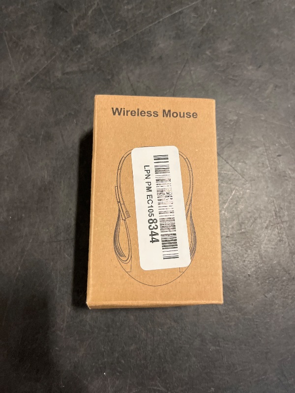 Photo 1 of Trueque Wireless Mouse for Laptop, 2.4GHz Ergonomic Computer Mouse with Back & Forward Buttons, 3 Adjustable DPI Levels, 6 Buttons, Optical USB Cordless Mice for Windows Chromebook MacBook PC (Gray)