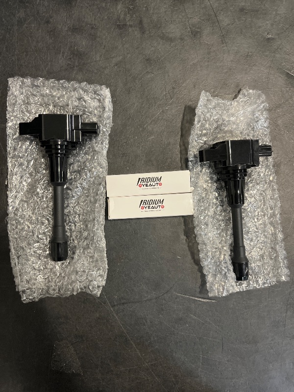 Photo 1 of UF549 Ignition Coil Pack 22448ED000 and Iridium Spark Plugs 9029 Set of 4 Fit For Nissan Sentra,Altima,Versa,Rogue,Cube,Urvan,NV200,Pathfinder 2007-2015&INFINITI QX60 2014 2015 1.6L 1.8L 2.0L 2.5L L4