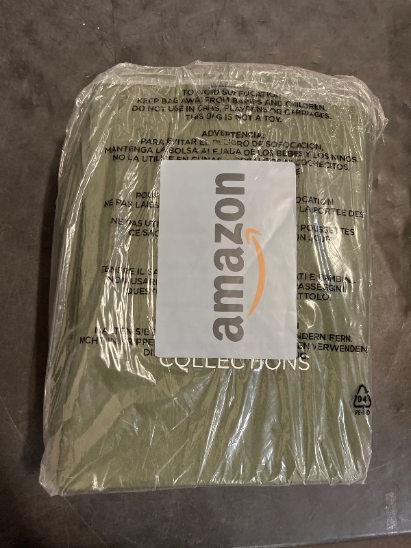 Photo 1 of Bedsure Cotton Duvet Cover King - 100% Cotton Waffle Weave Olive Green Duvet Cover King Size, GentleSoft™ and Breathable Bedding Set for All Season, 3 Pieces, 104"x90"