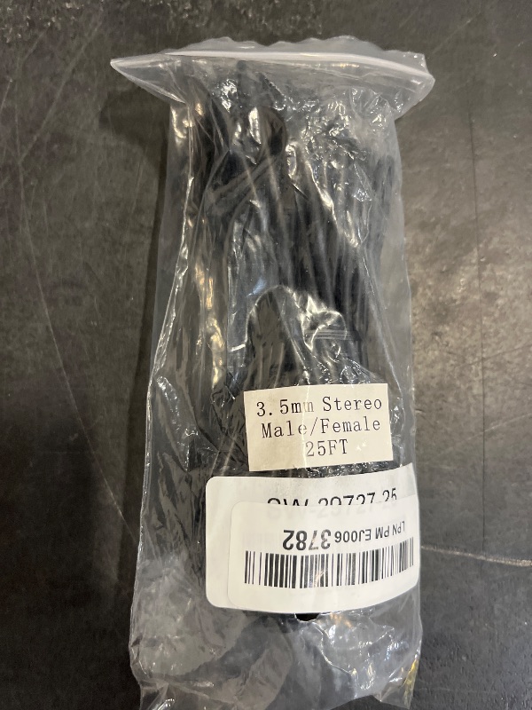 Photo 1 of Sewell IR (Infrared) Extension Cable, 25 ft, Pure Copper, OFC, 24k Gold Plated SW-29727-25
