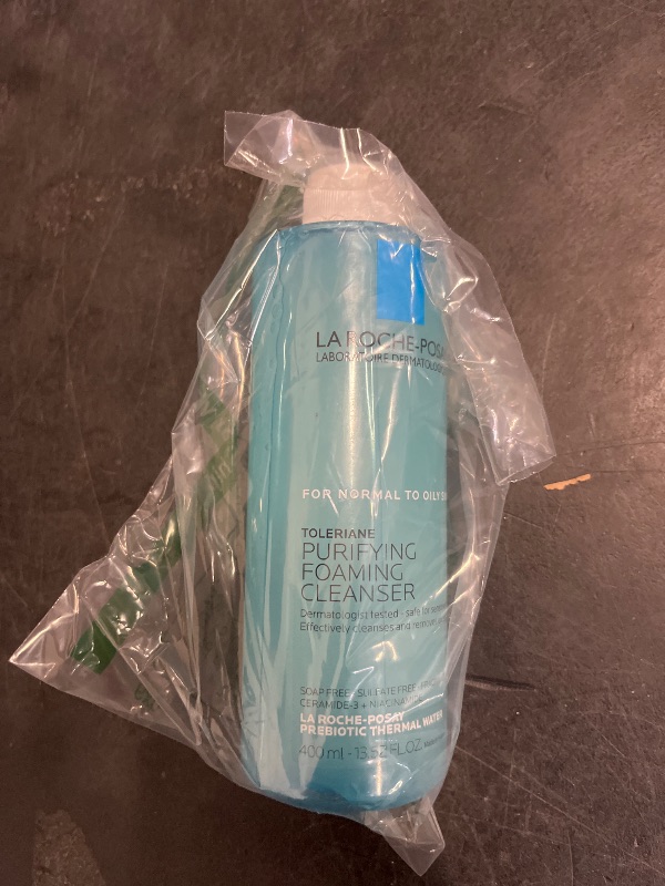 Photo 1 of La Roche-Posay Toleriane Purifying Foaming Facial Cleanser, Oil Free Face Wash for Women & Men with Niacinamide + Ceramides, Pore Cleanser Safe For Sensitive Skin, Won’t Dry Out Skin, Soap Free, 400ml