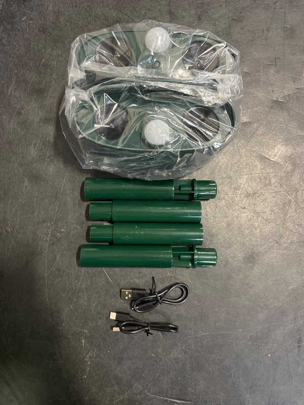 Photo 1 of 4 Pack 2025 Solar Ultrasonic Repellent Outdoor Cat Squirrel Rabbit Deer Repellent Devices Skunk Repellent for Yard with Motion Detection Animal Deterrent Light for Racoon Rodent Dog Mole