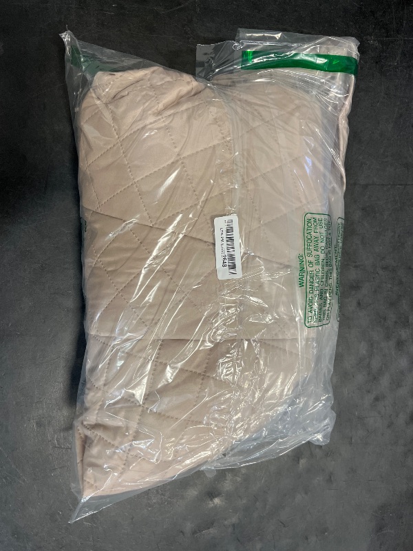 Photo 1 of U-NICE HOME Reversible Sofa Cover Couch Cover for Dogs with Elastic Straps Water Resistant Furniture Protector for Pets Couch Cover for 3 Cushion Couch (Sofa, Beige/Beige)