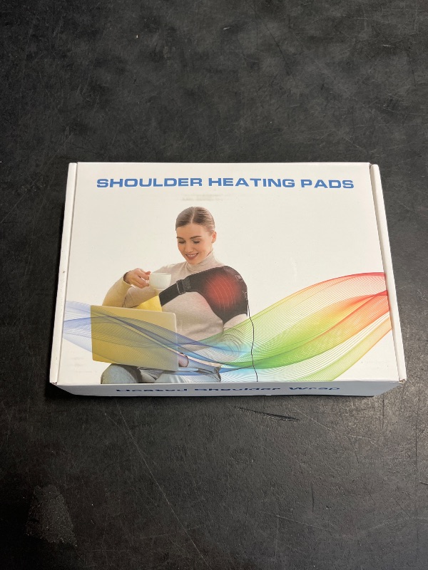 Photo 1 of Shoulder-Heating-Pad-Heated-Wrap - 3 Heat Levels Heating Pad for Shoulder Pain for Men Women Frozen Shoulder Pain Relief