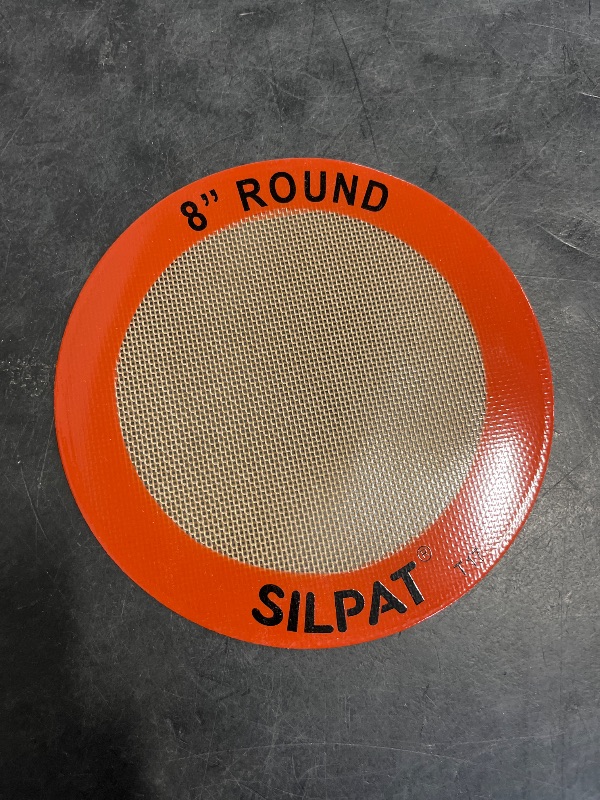 Photo 1 of Silpat The Original Round Cake Liner Non-Stick Silicone Baking Mat, 8", AH197-01
