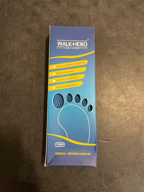 Photo 1 of Plantar Fasciitis Feet Insoles Arch Supports Orthotics Inserts Relieve Flat Feet, High Arch (Mens 6-6 1/2 | Womens 8-8 1/2)