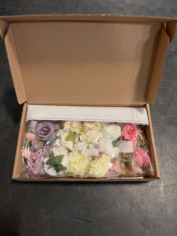 Photo 1 of Hanaive 76 Pcs Handmade Graduation Cap Decoration Kit Includes 60 Pcs Assorted Flower Heads 12 Pcs 3D Butterflies(Cute Color)