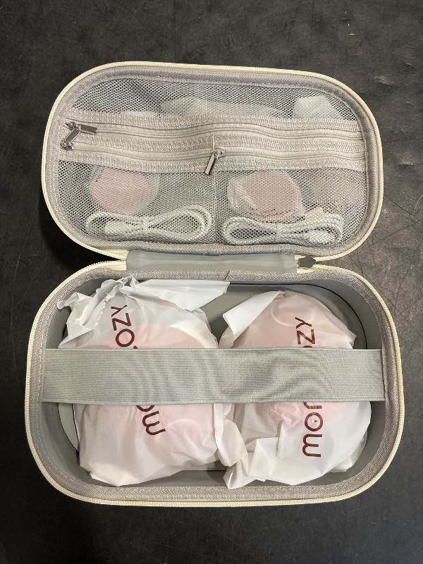Photo 1 of Momcozy Breast Pump Hospital-Grade, Hands Free Breast Pump App with Leak-Proof DoubleFit Flange, Personalized Multi-Modes & 15 Levels, 2 Count